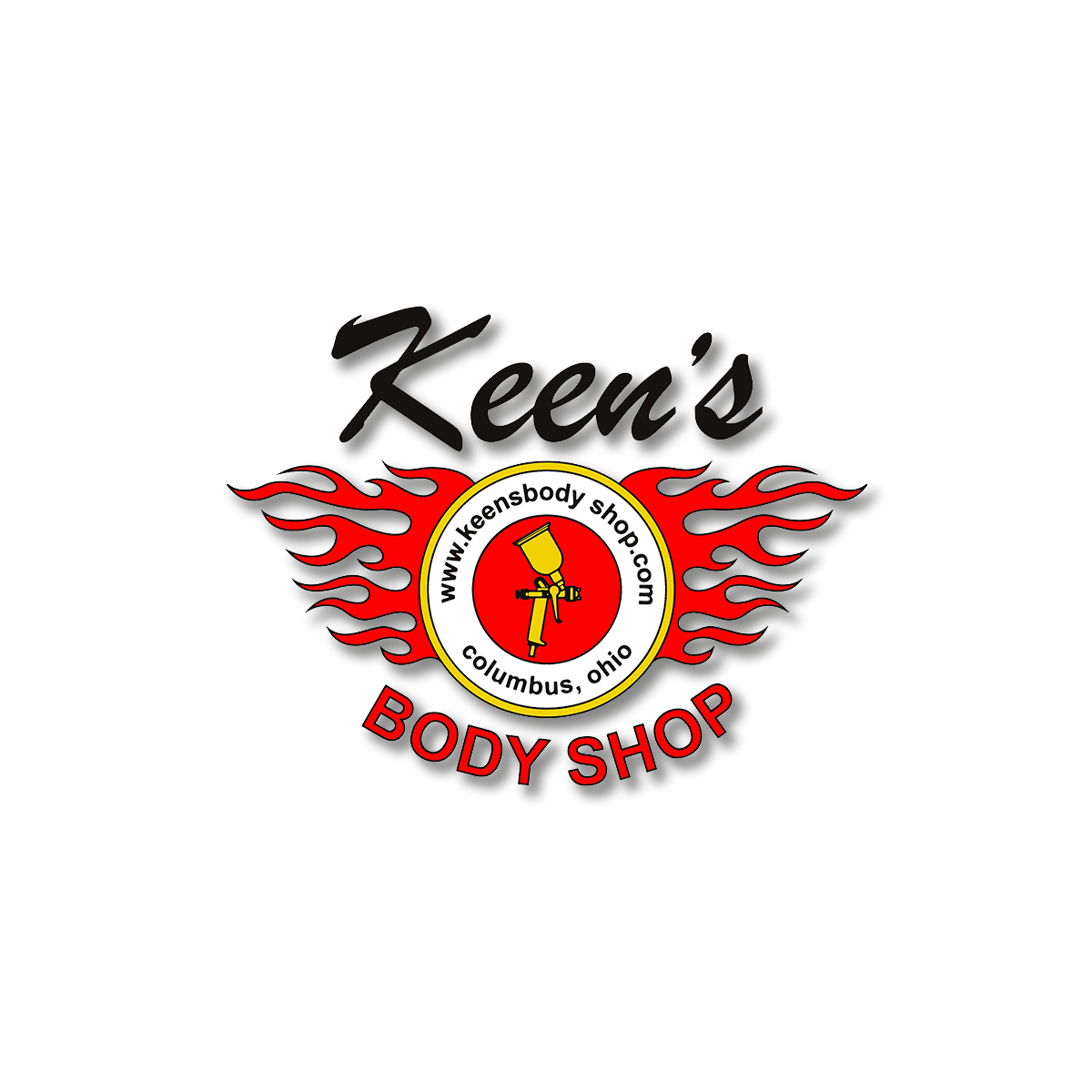 Keen's Body Shop logo