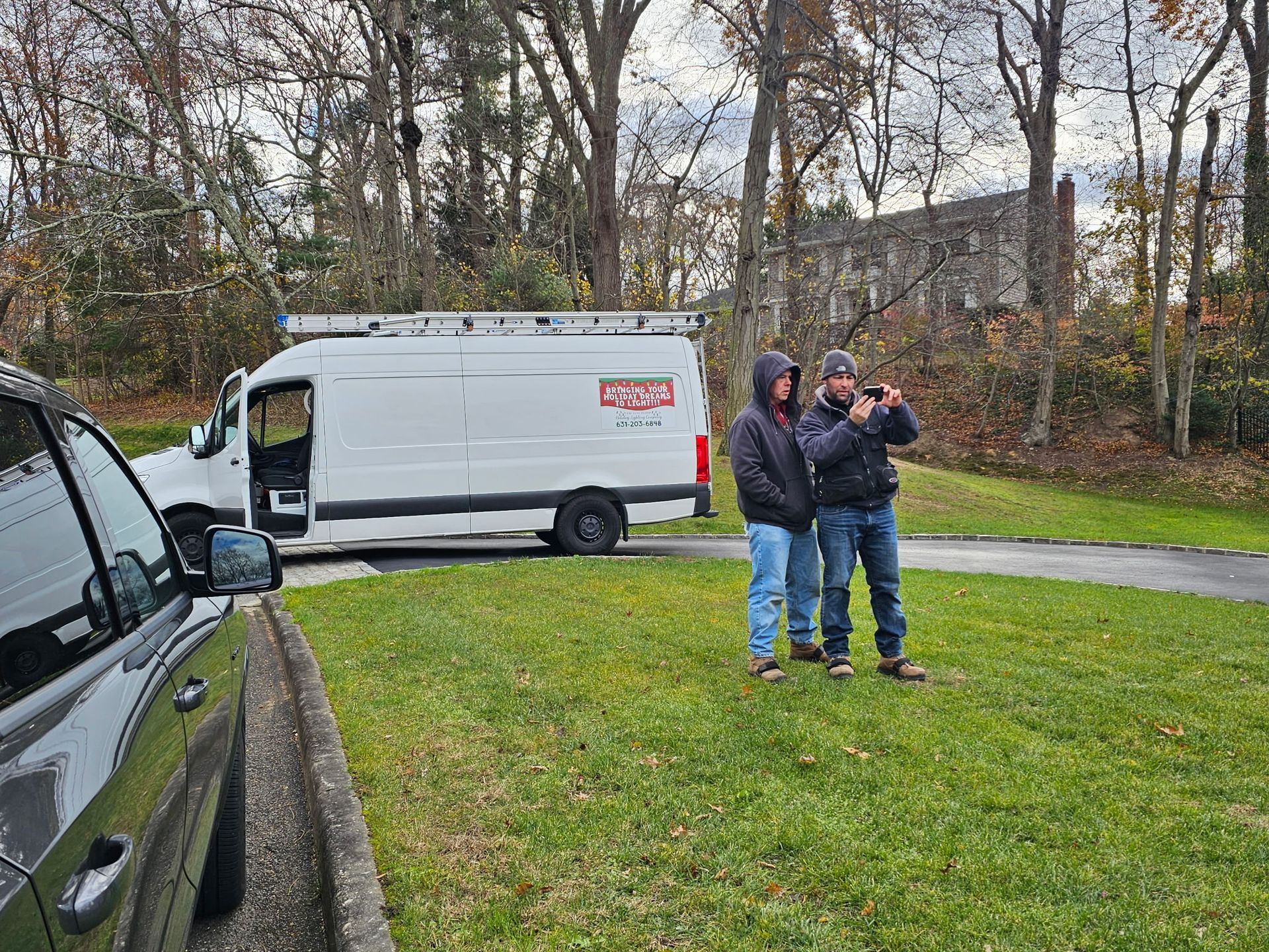 Holiday Lighting Installation Team