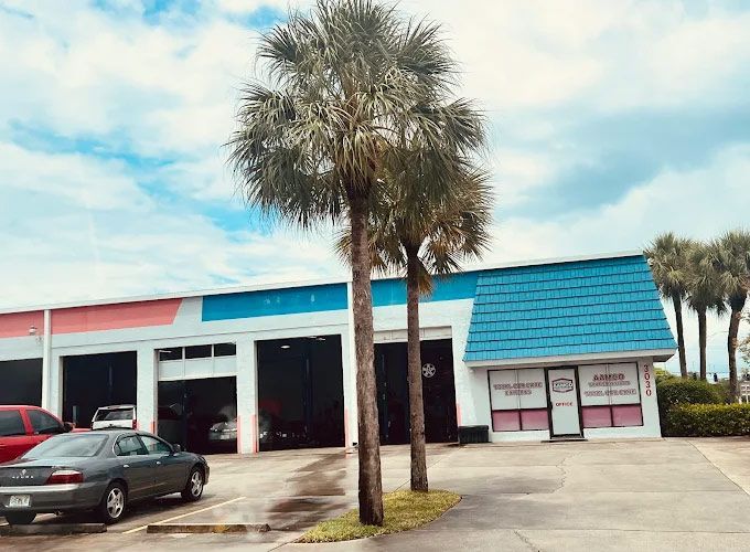 Colorful houses in Naples FL