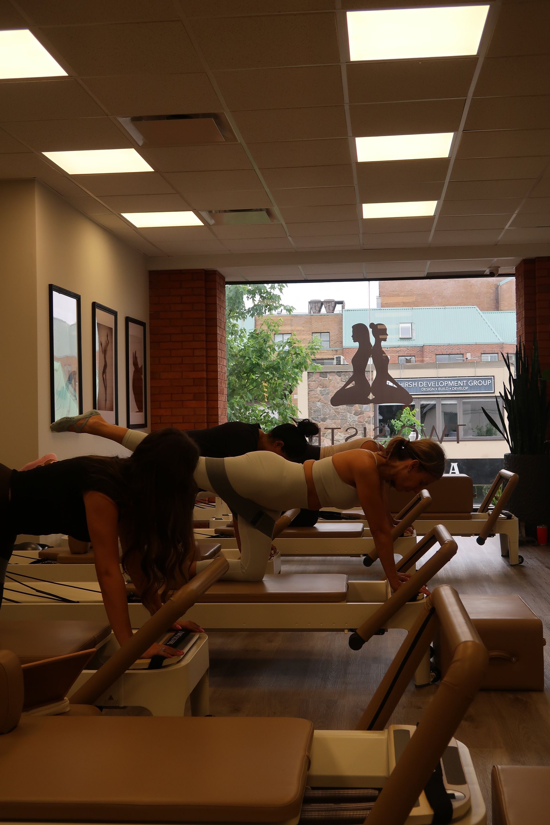 Pilates class in Oakville downtown