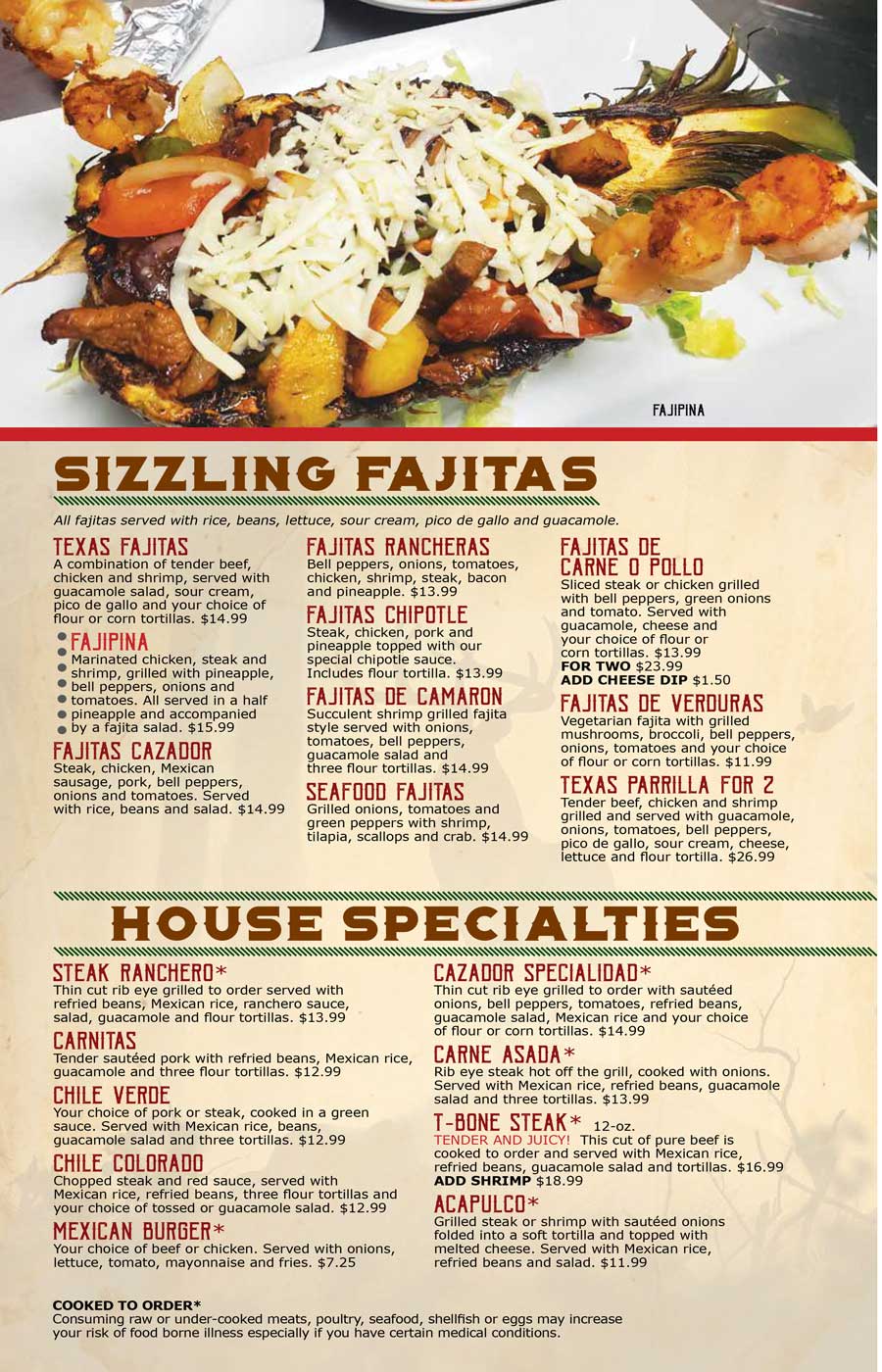 El Cazador Lima Mexican Restaurant