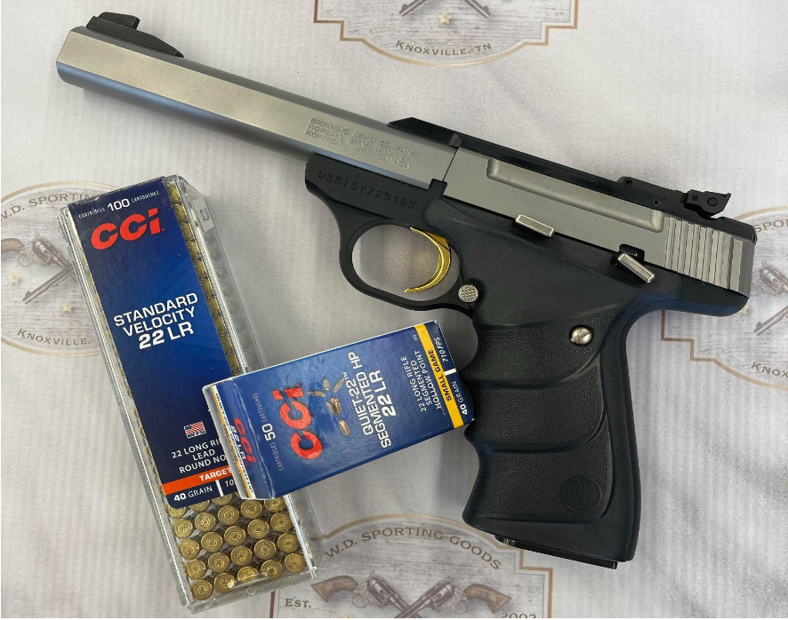 BROWNING BUCK MARK STANDARD STAINLESS URX PISTOL