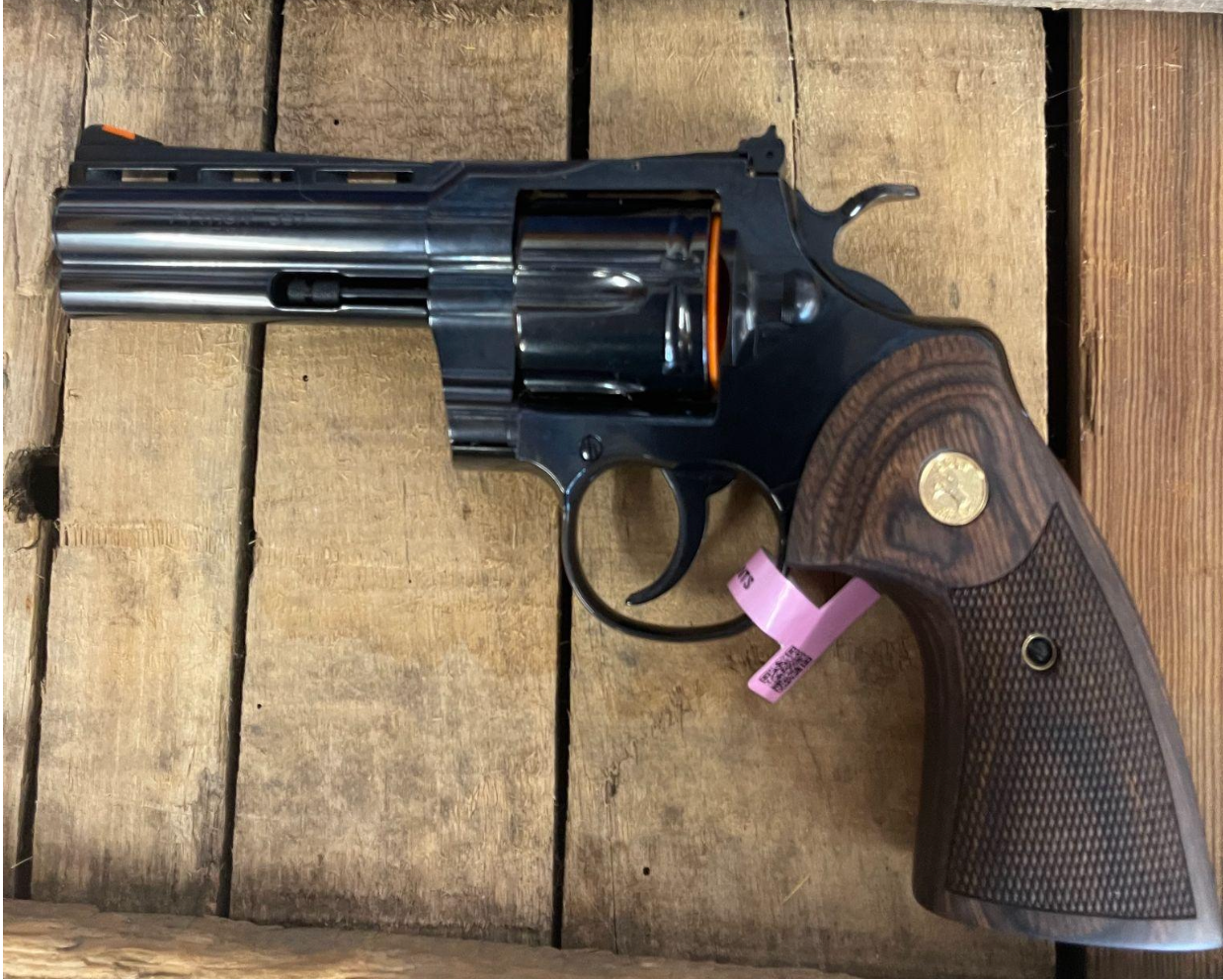 Colt Python Blued Barrel