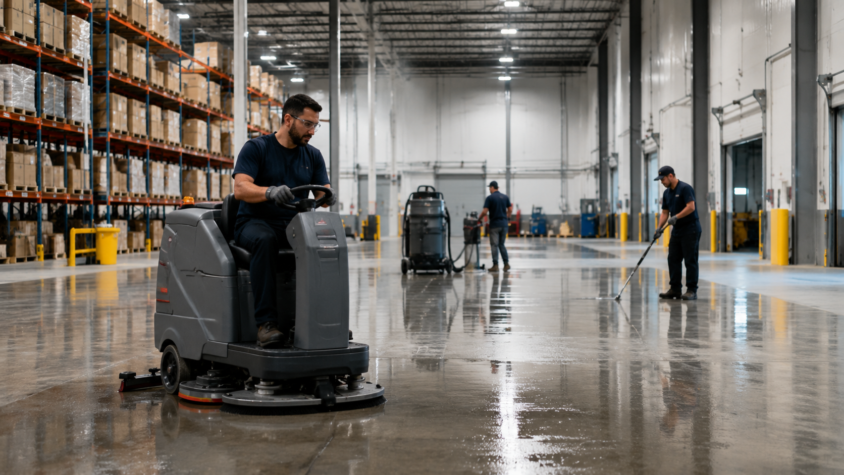 warehouse cleaning services Iowa City IA industrial facility