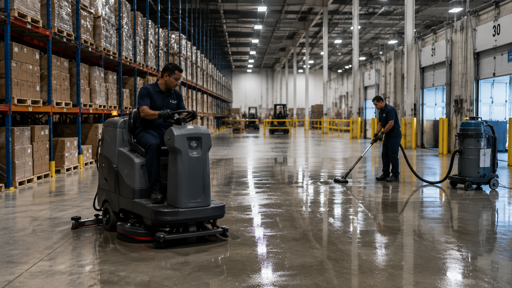 warehouse cleaning services Iowa City facility maintenance