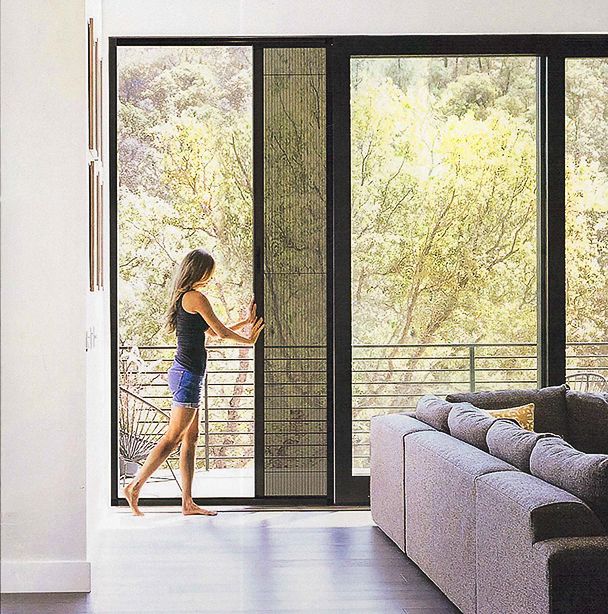 Corner entry semi frameless shower screen made for small bathrooms with limited access