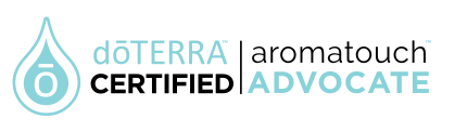 Logo van dōTERRA met de tekst 