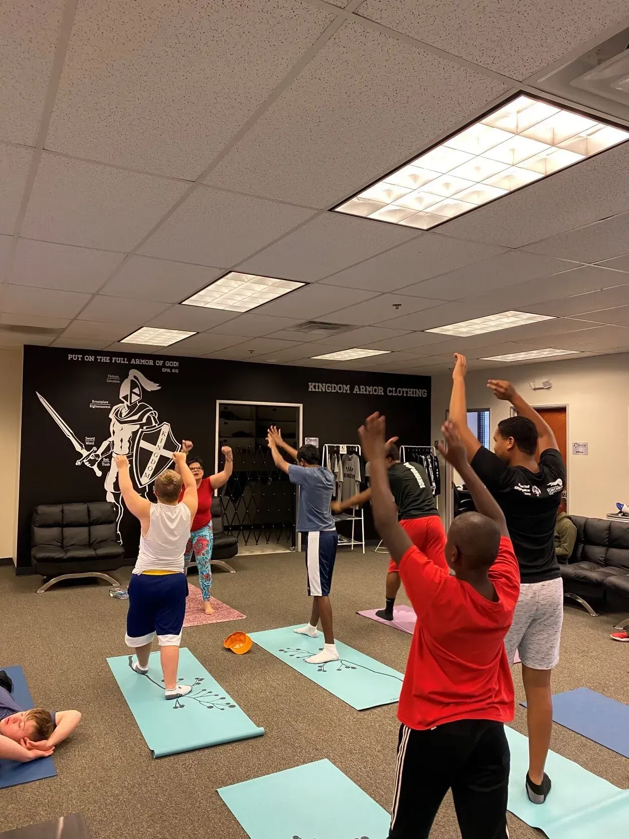 Yoga classes