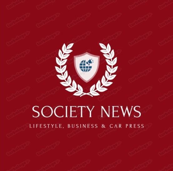 Um logotipo para notícias da sociedade, estilo de vida, negócios e imprensa automotiva