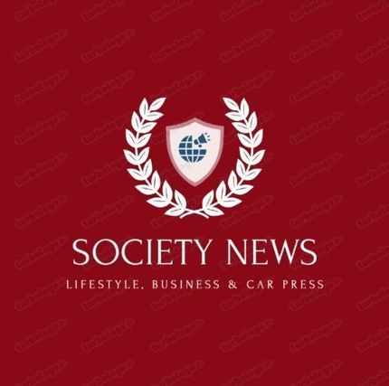 Um logotipo para notícias da sociedade, estilo de vida, negócios e imprensa automotiva