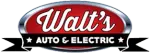 Logo for Demo Auto Repair: text with a gear icon, red and navy colors.