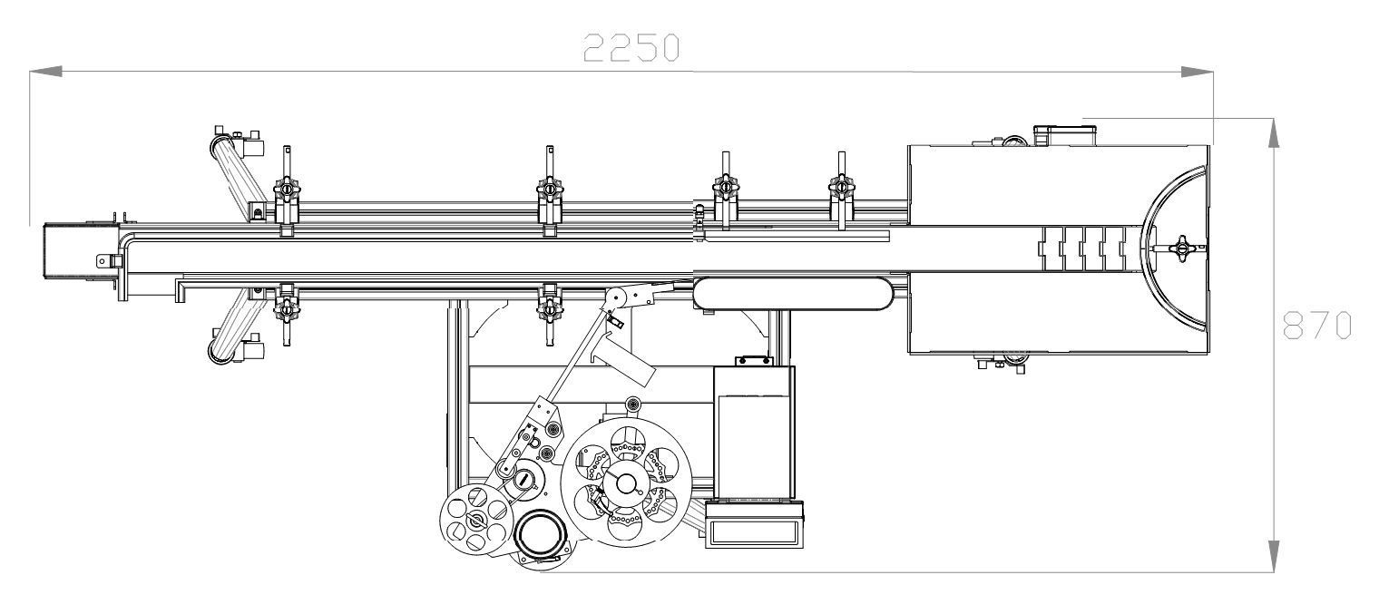 Riempitrice ed aggraffatrice di lattine automatica