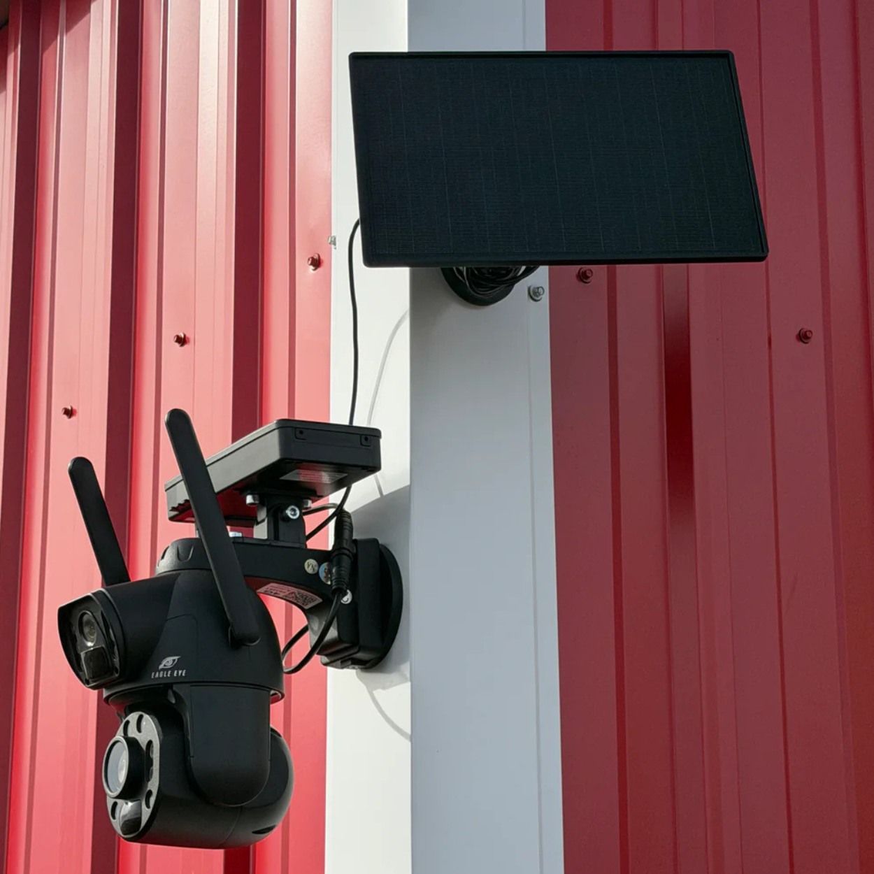 Solar Powered Security Camera
