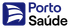 Logotipo da Porto Saúde em azul e preto sobre fundo branco.