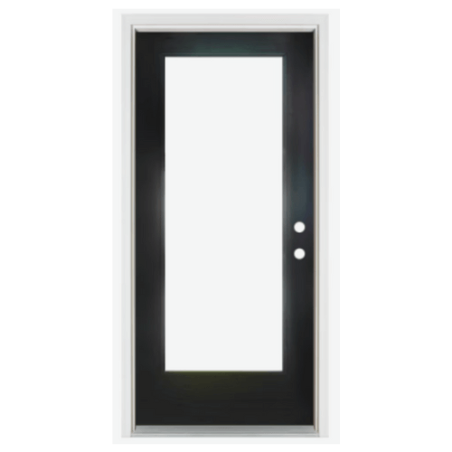 glass door