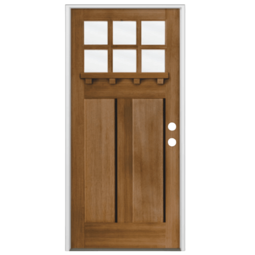 solid wood door