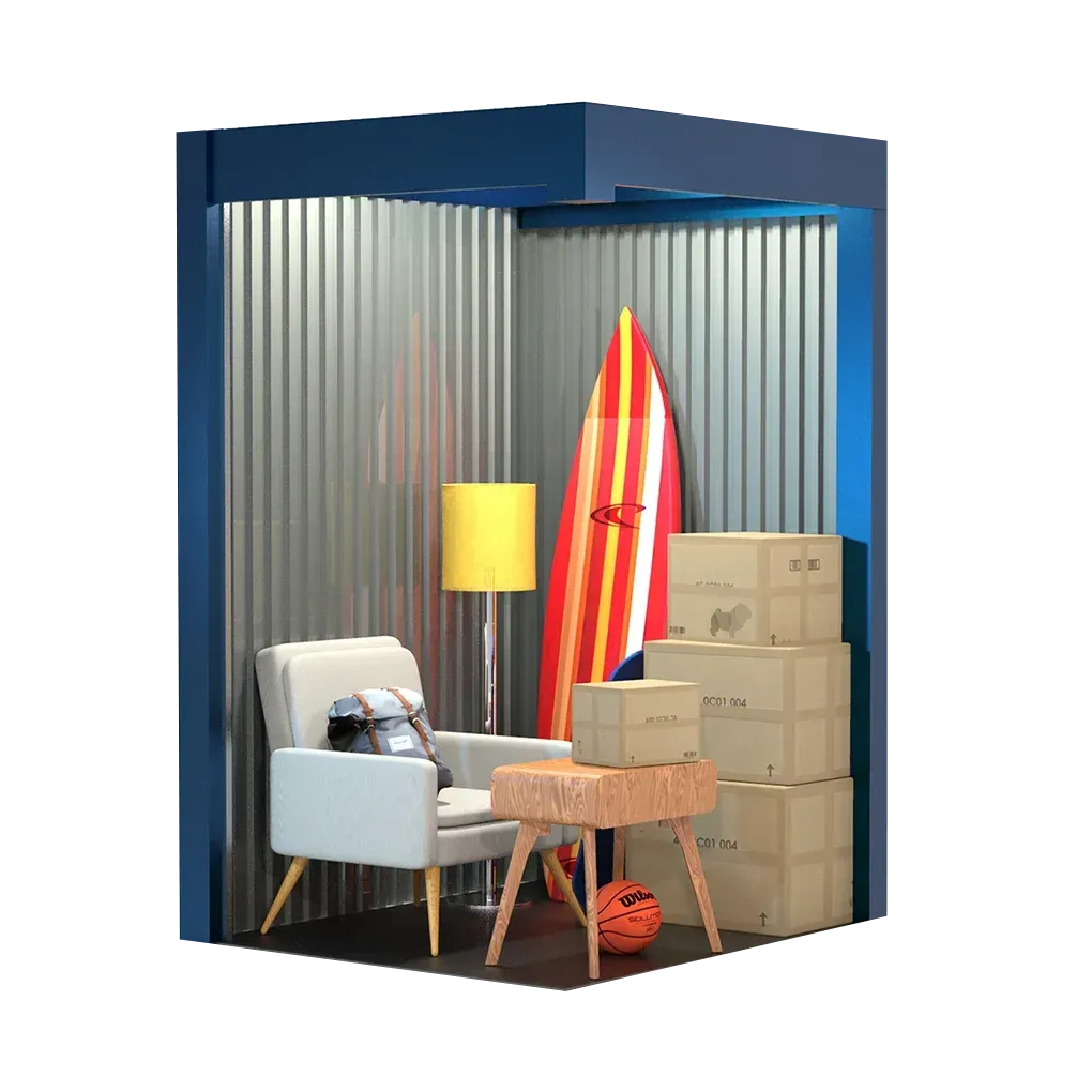 5x5 storage unit