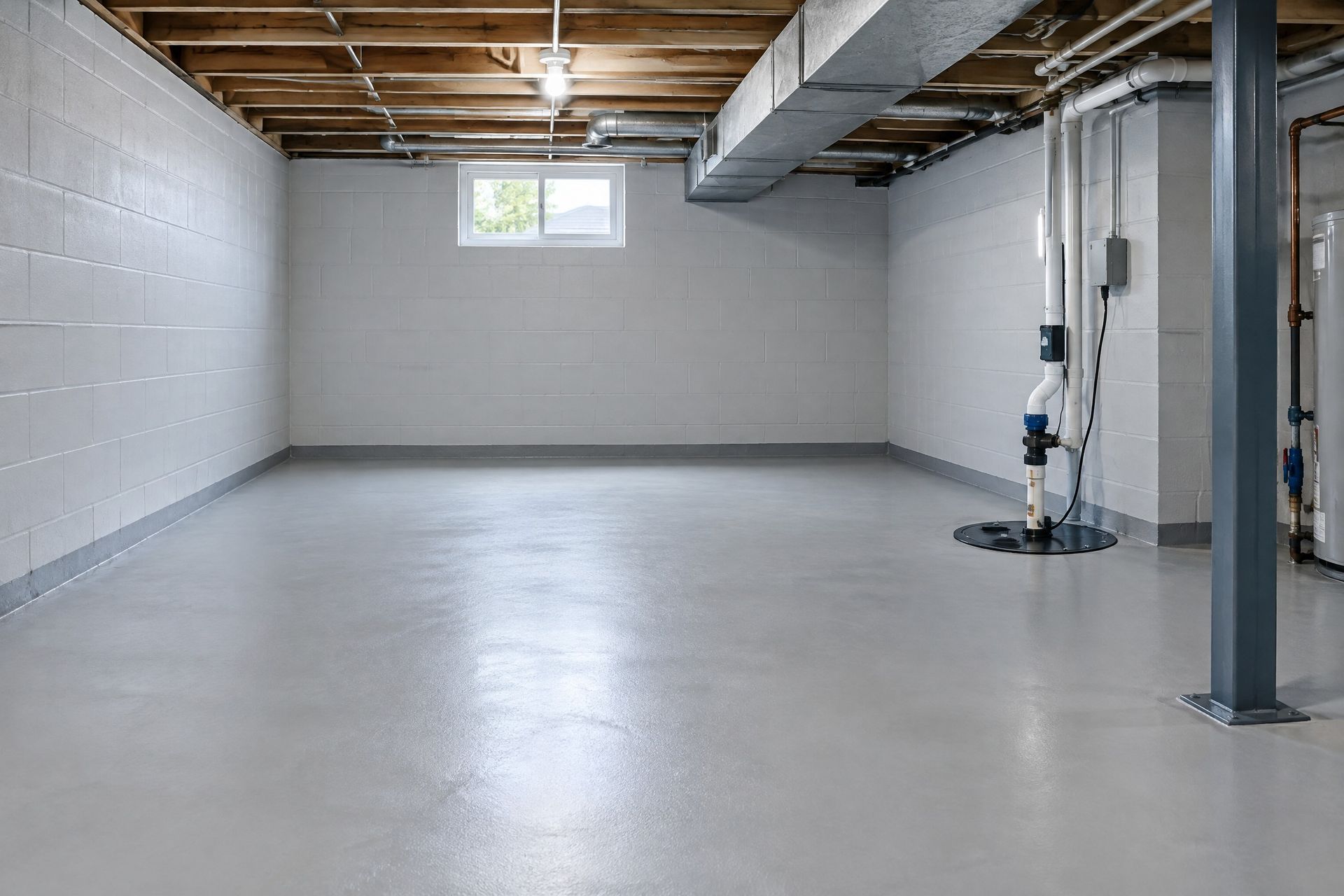 Basement waterproofing cost estimate for a home in Reynoldsburg, OH