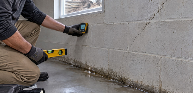 foundation crack repair in Ohio basement