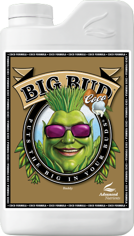 Big Bite Coco bottle with cartoon green face, purple sunglasses, and a caged snake on the label