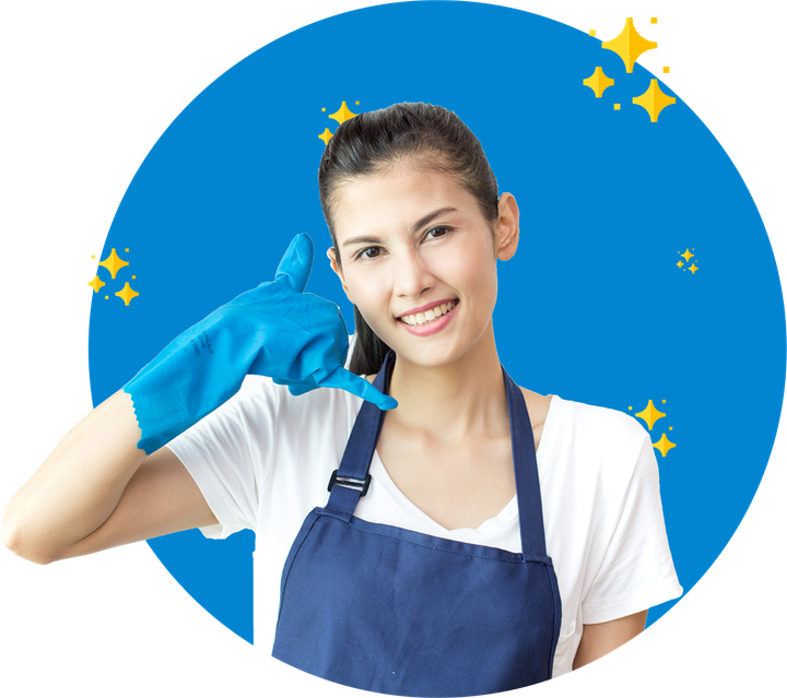 Female cleaner