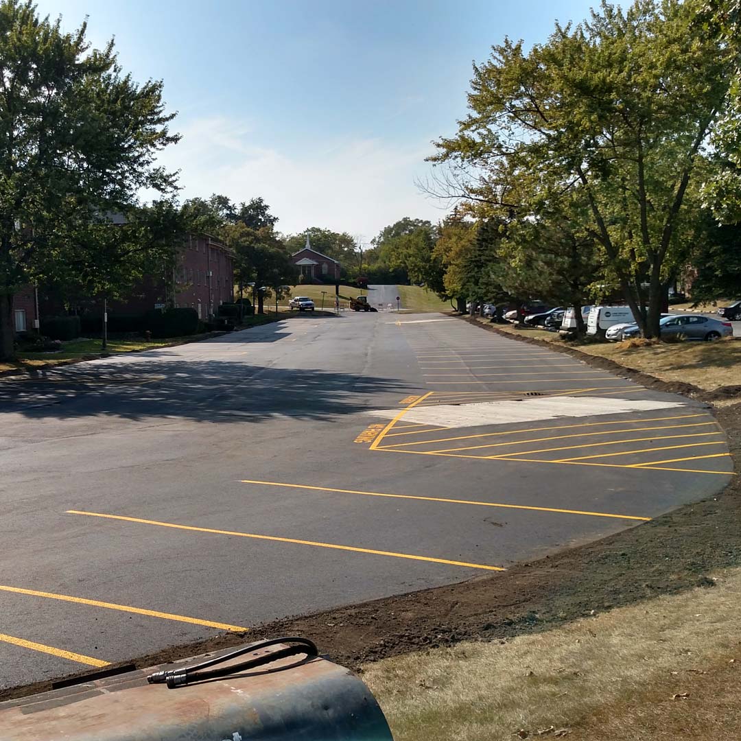 Asphalt Paving Parking Lot