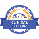 A badge that says clinical fellow on it