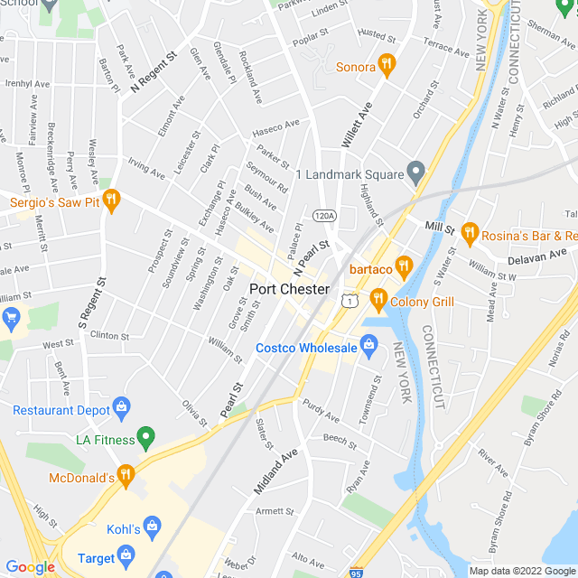 Map of business location