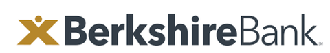 Berkshire Bank logo with gold icon and black text on a white background