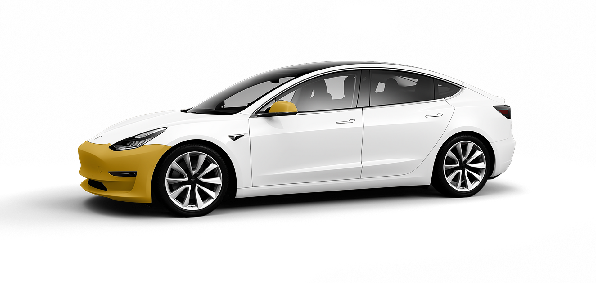 Tesla Paint Protection Film Partial Kit Escondido / San Diego