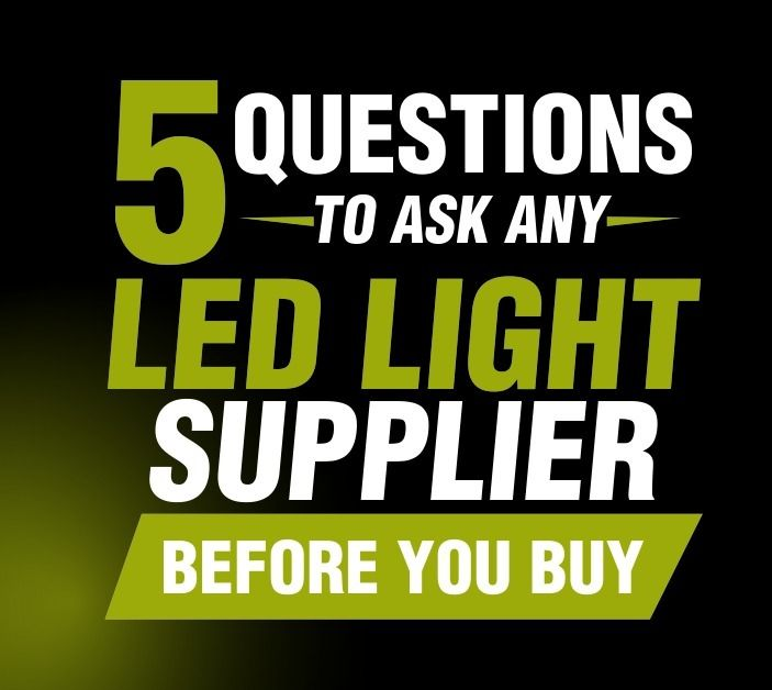LED light supplier checklist for UAE homes and businesses