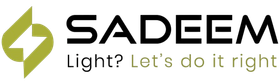 Sadeem Lighting Logo – Leading LED and Smart Lighting Company in UAE