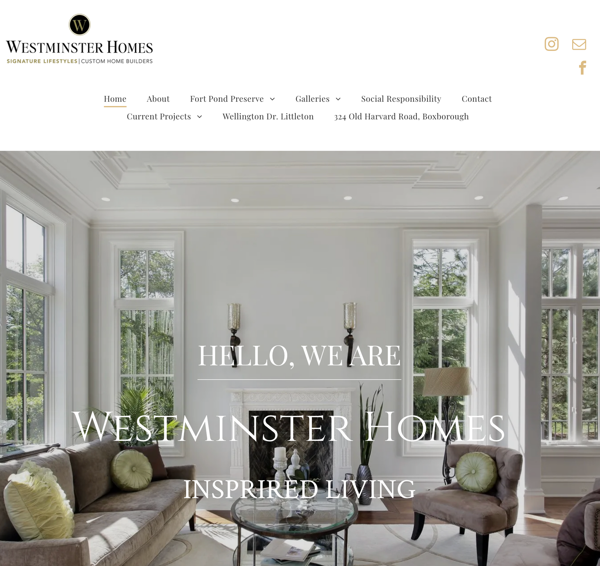 Website: Westminster Homes