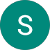 Green circle with a white lowercase “s” in the center.