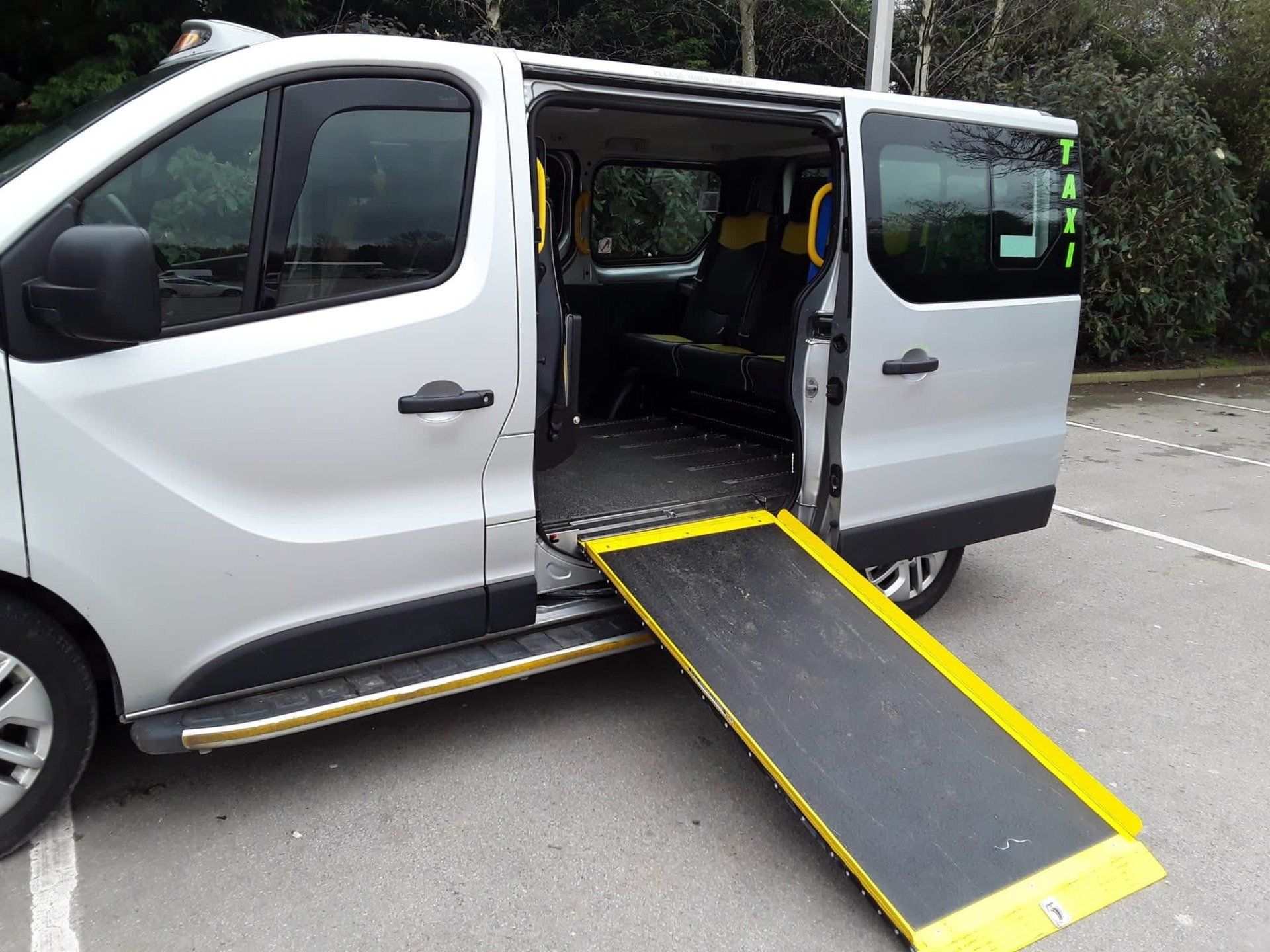 wheelchair accessible taxi