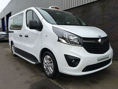 White mini bus