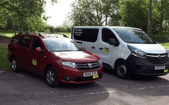 minibus and standard taxi
