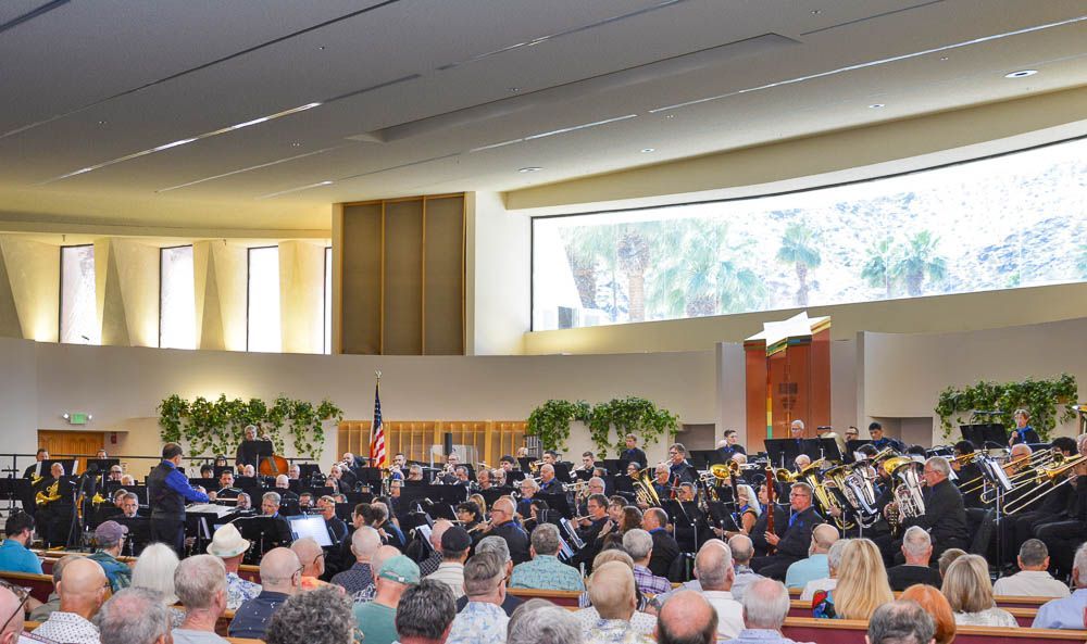 The band performs to a sold out hall for it's May 2026 pops concert.