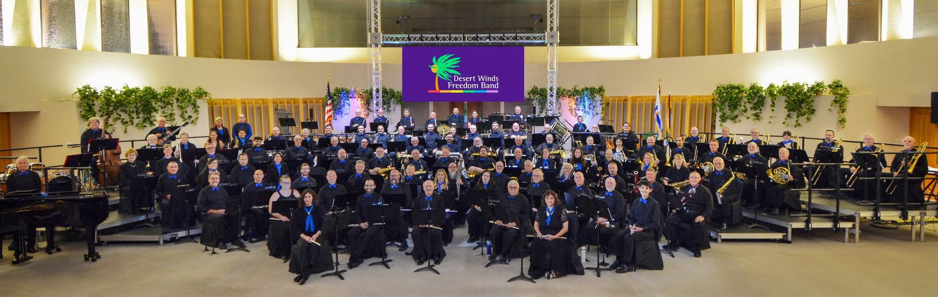 Photo of the Symphonic Band at Concert
