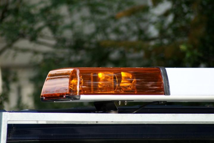 lampeggiante di un mezzo per soccorso stradale