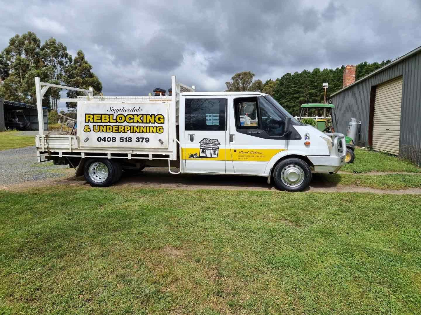 Smythesdale Reblocking Service Car