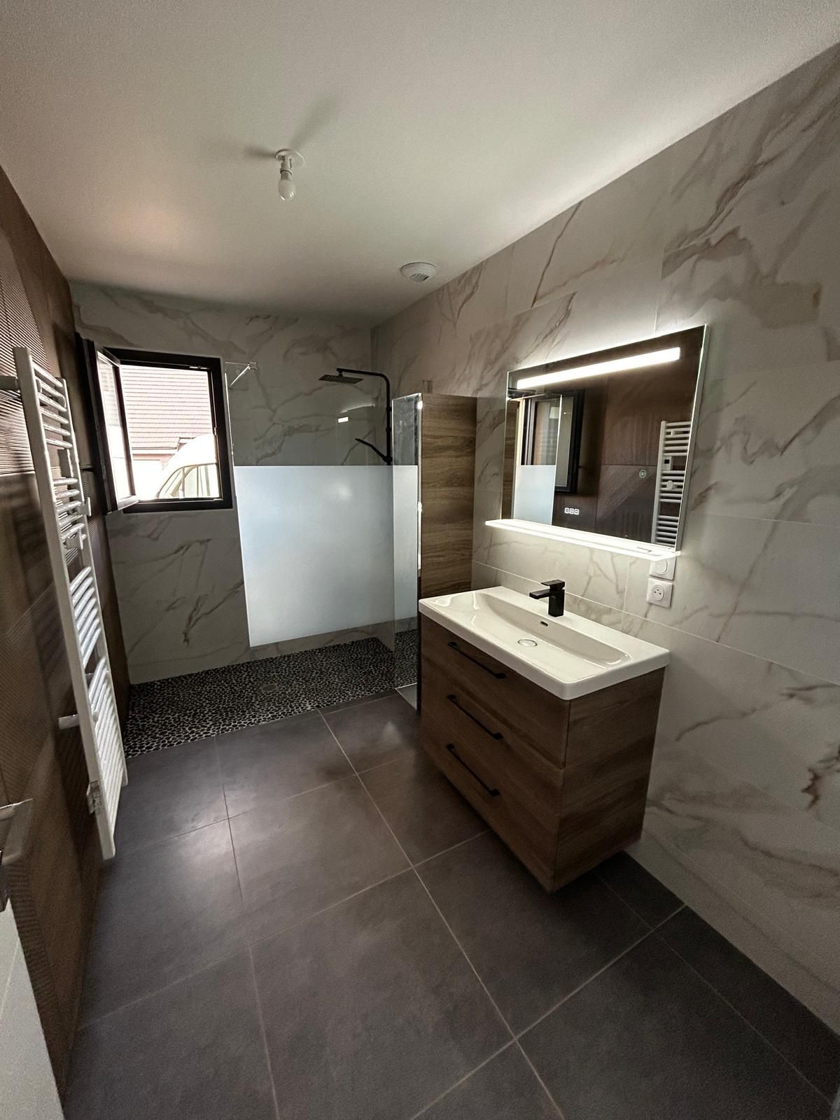 Rénovation complète d'une salle de bains au Havre