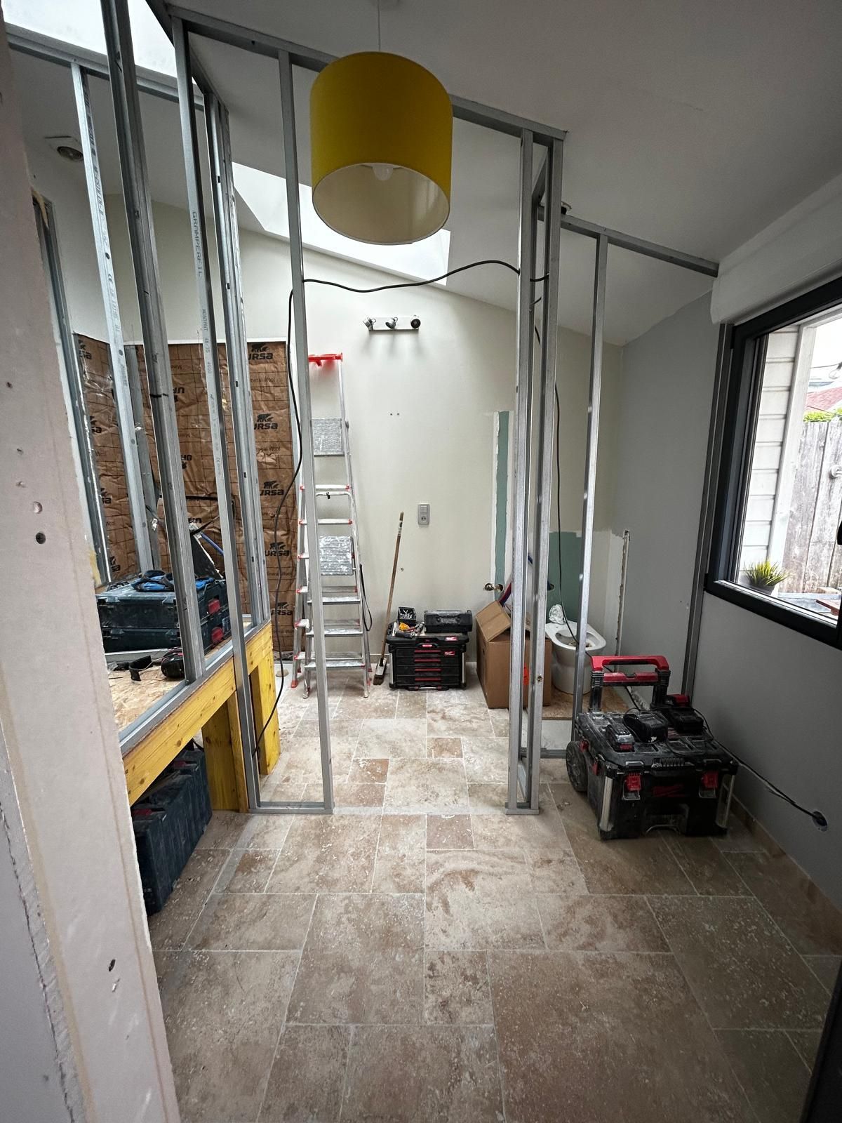 Avant la rénovation d'une chambre