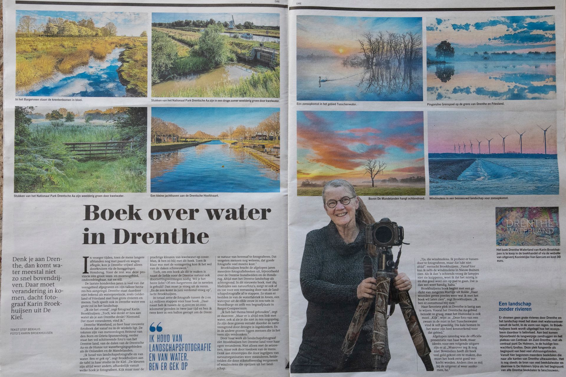 Drenthe waterland boekpresentatie