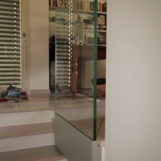Parapetto in vetro