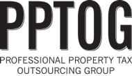 A logo for a professional property tax outsourcing group.