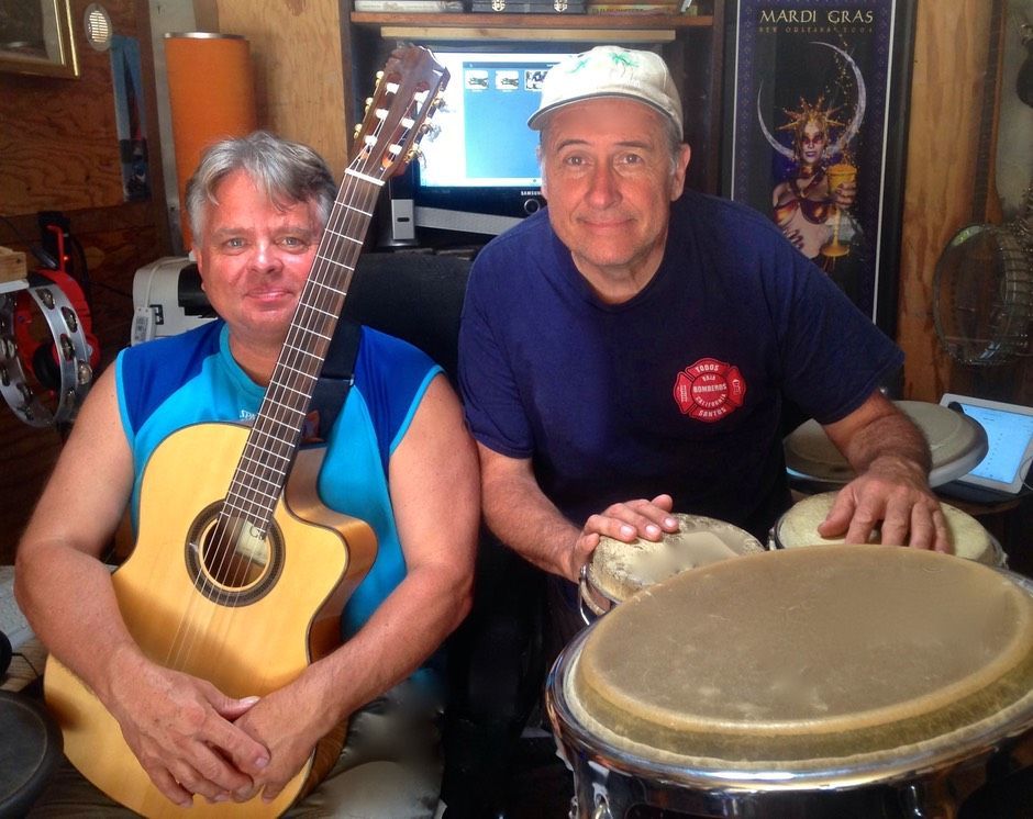 Robert Dake and David in Villa Studio Robert Dake and David in Villa Studio
