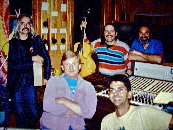 With Philo Haywoar, Louie Demetre ,Pat Ford And John Azzaro Narada Records In Record 2 In Philo CA With Philo Haywoar, Louie Demetre ,Pat Ford And John Azzaro Narada Records In Record 2 In Philo CA