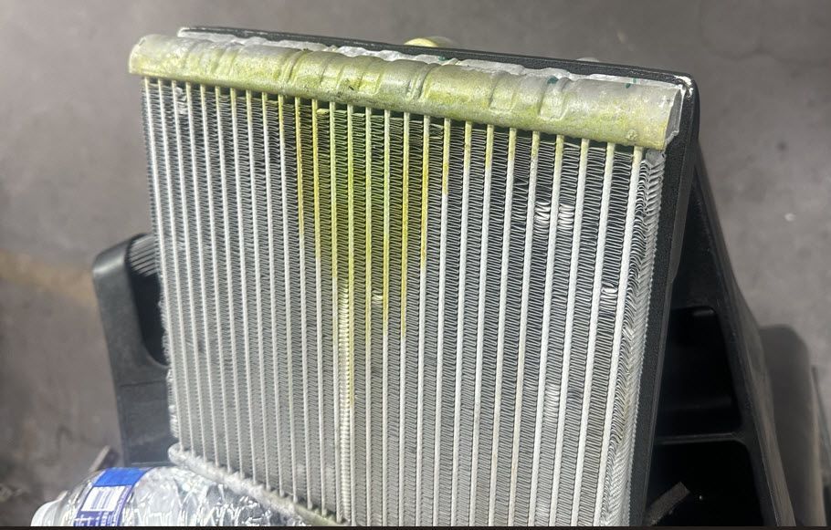 Leaking evaporator core from 2018 Buick Enclave