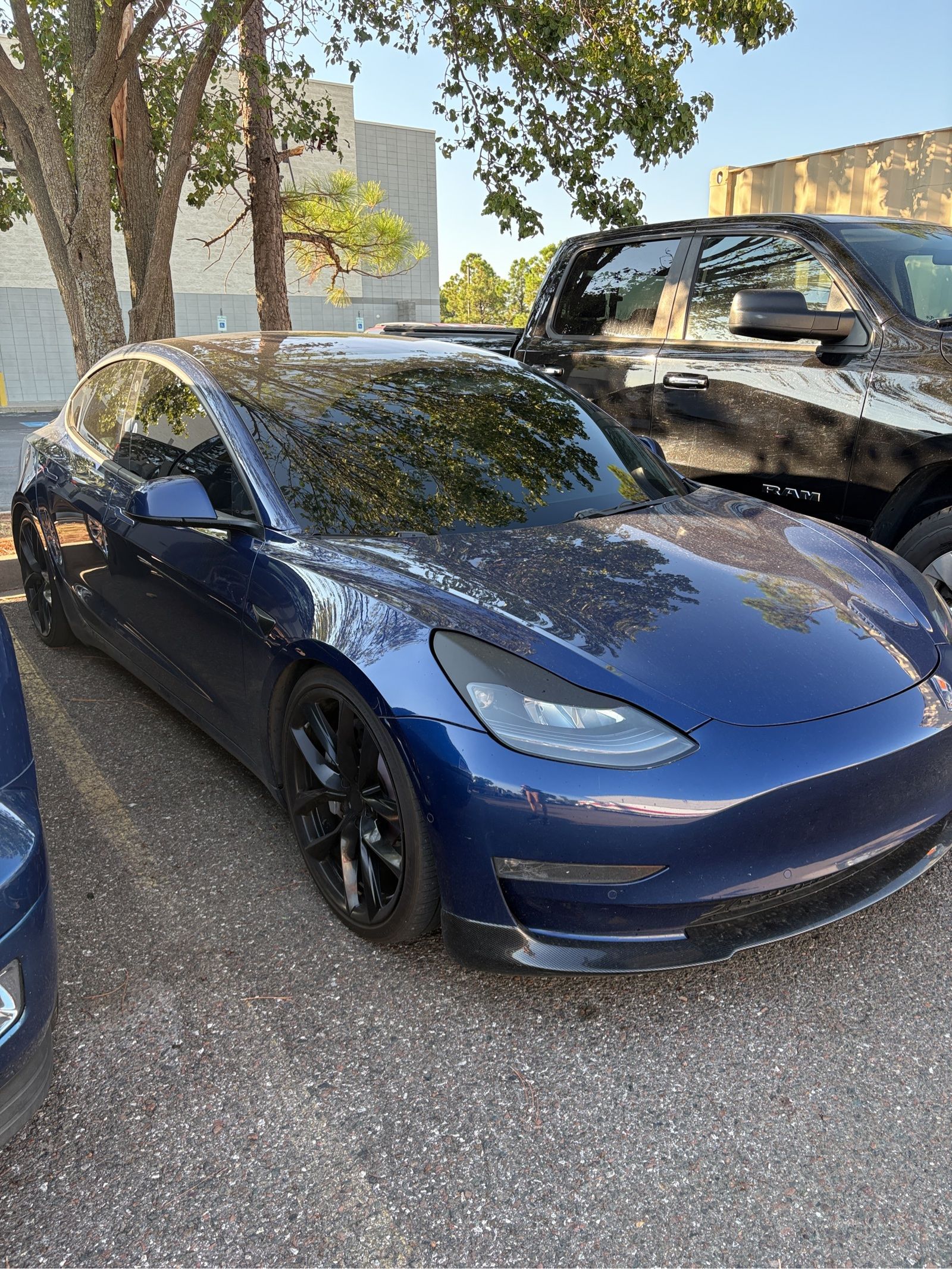 2018 Tesla Model 3 in Norman repair shop